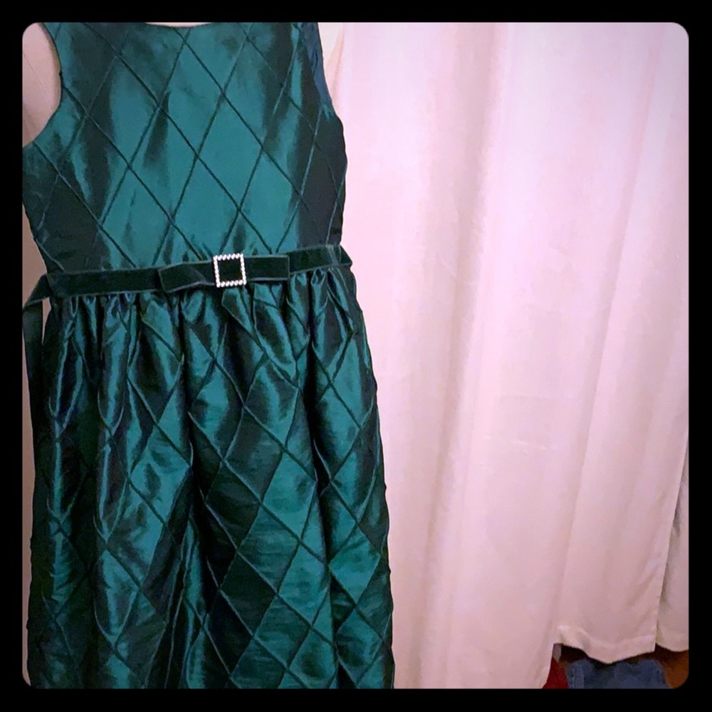 Emerald Green Holiday Dress